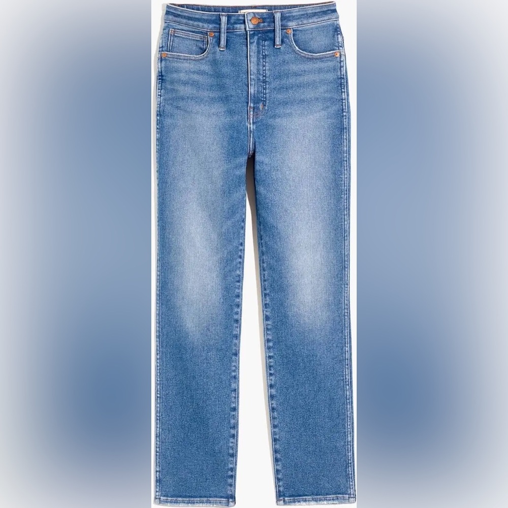 Madewell Curvy Stovepipe Jeans in Pendleton Wash